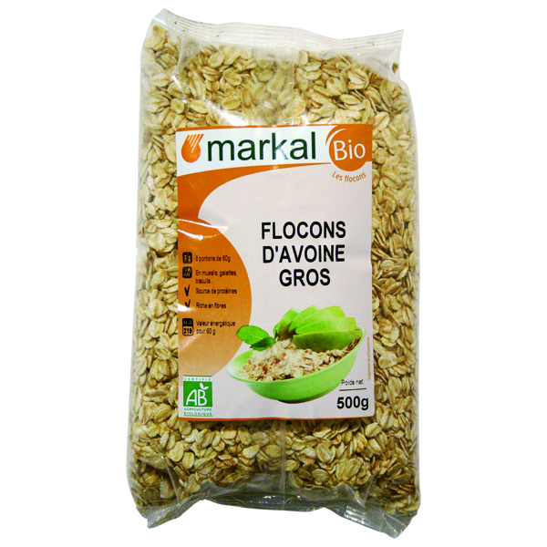Flocons d'avoine bio - 500g - BIO VILLAGE
